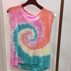 Daydreamer Tie Dye Rocket Muscle Tee